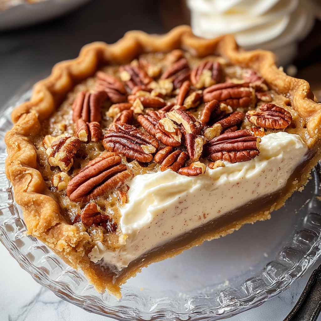 Southern Pecan Cream Pie