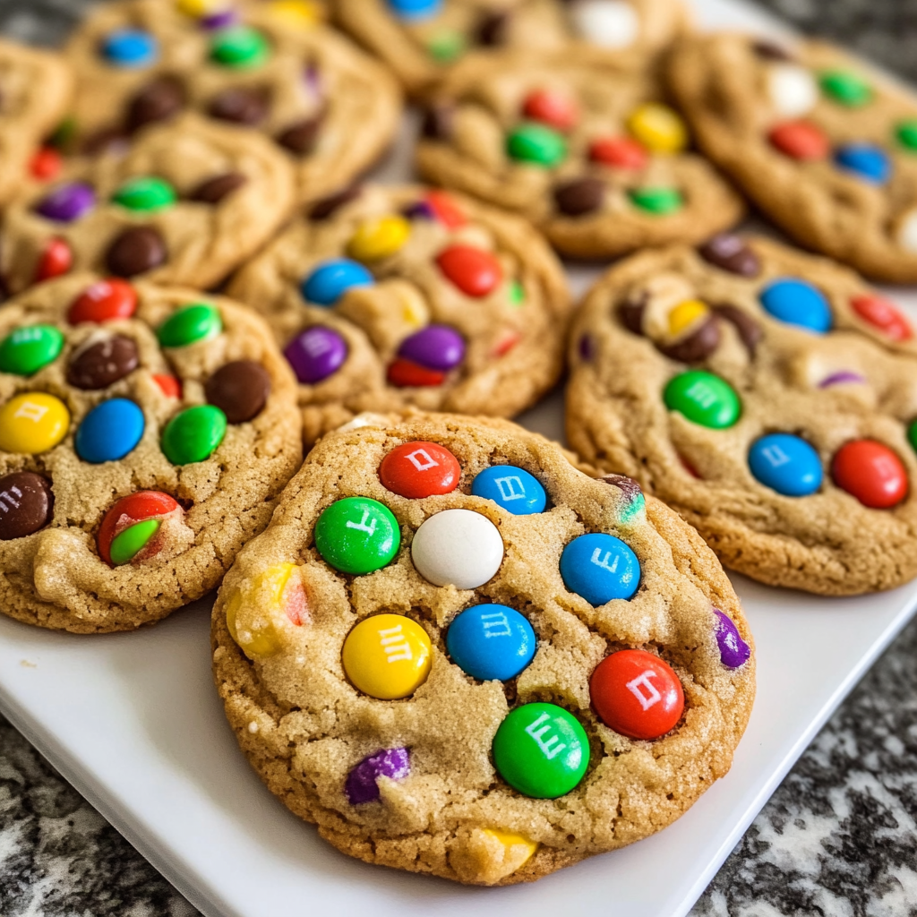 The Best M&M Cookie Recipe: Soft, Chewy & Simply Perfect