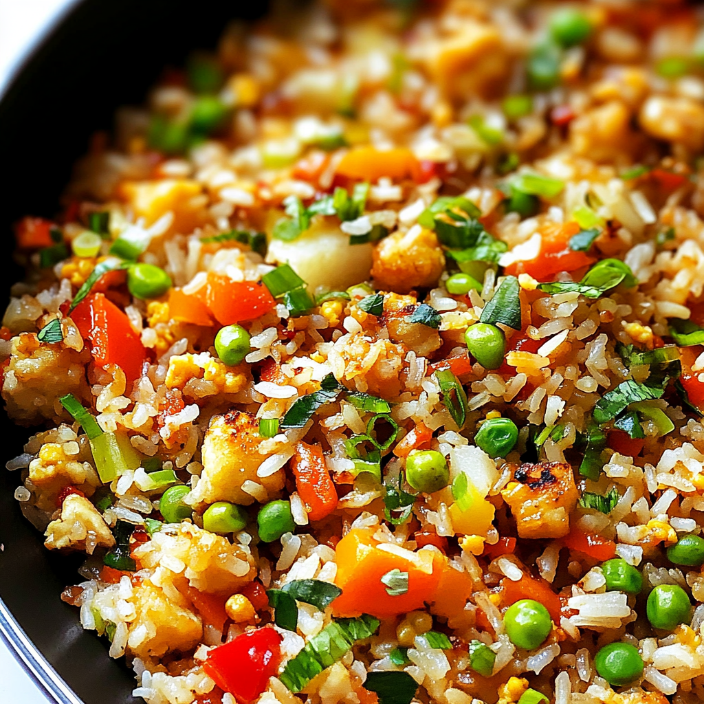 Easy Sheet Pan Fried Rice