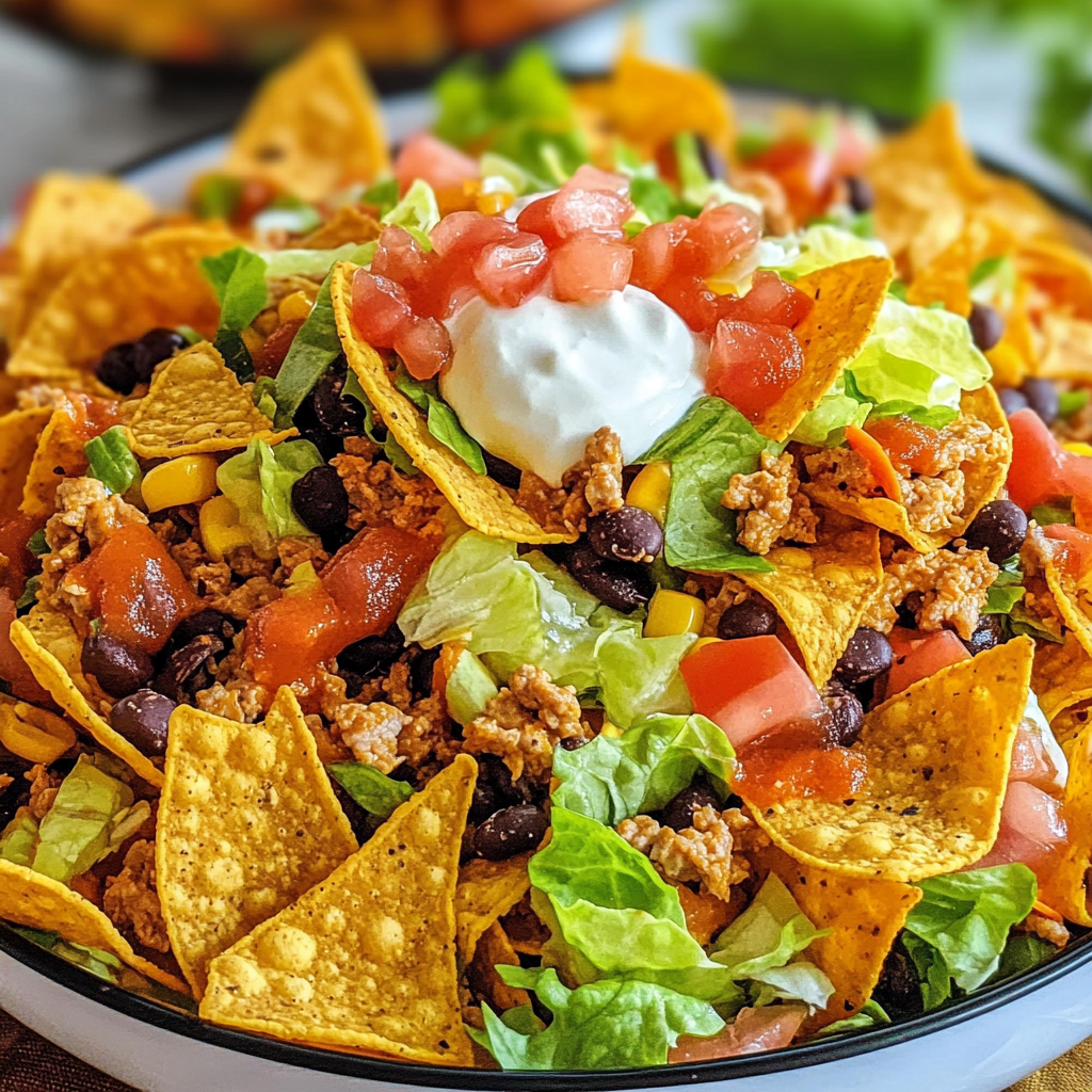 Doritos Taco Salad: A Flavor-Packed, Crowd-Pleasing Recipe