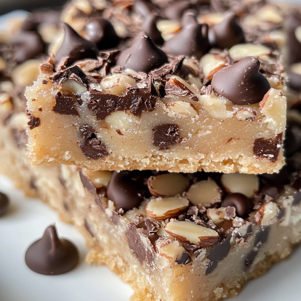 Chocolate Toffee Almond Shortbread Bars: A Decadent Treat