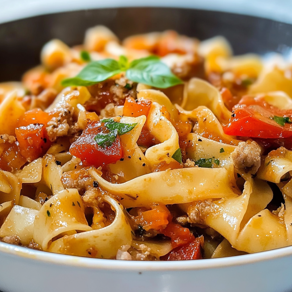 Italian Drunken Noodles: A Flavorful Fusion Creation