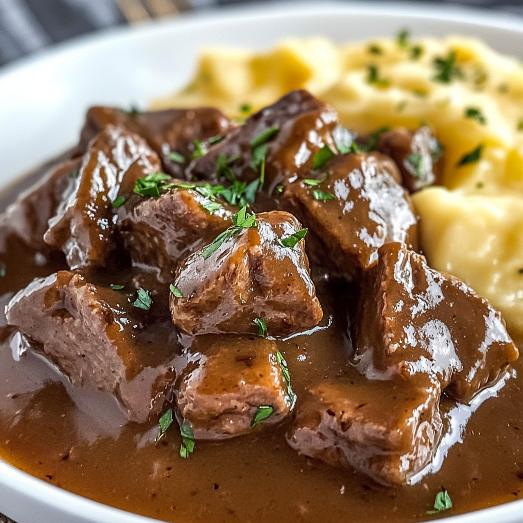 The BEST Beef Tips and Gravy: A Rich and Hearty Comfort Dish