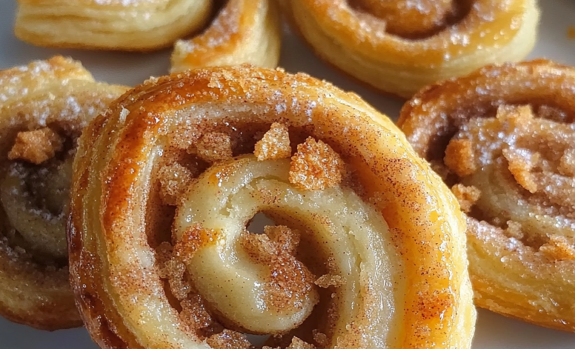Sweet and Crunchy Cinnamon Palmiers: A Classic French Pastry Made Simple