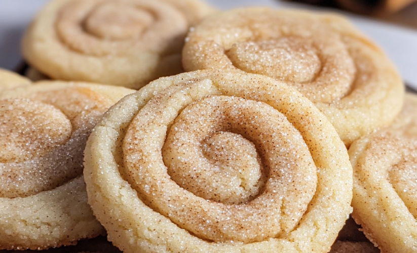 Soft and Chewy Cinnamon Roll Sugar Cookies