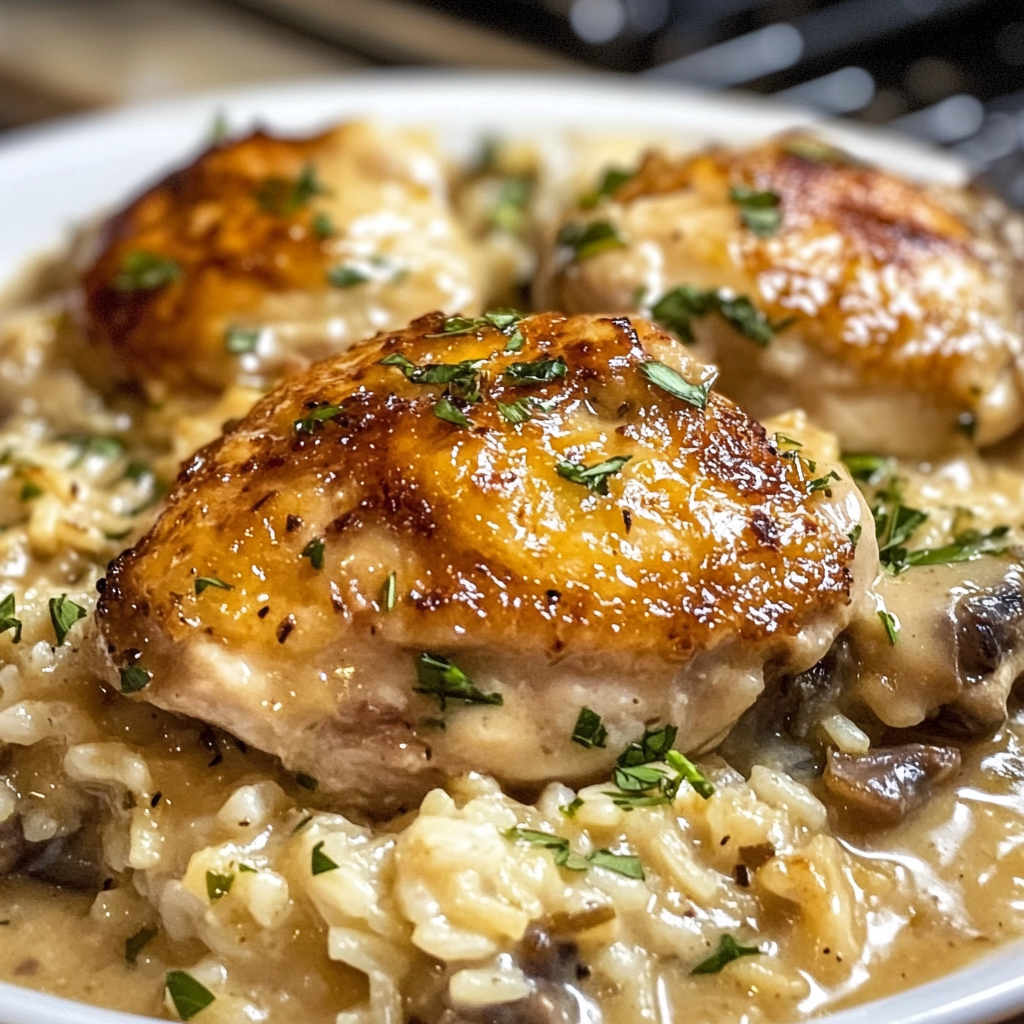 Smothered Chicken and Rice: A Comforting Southern Classic