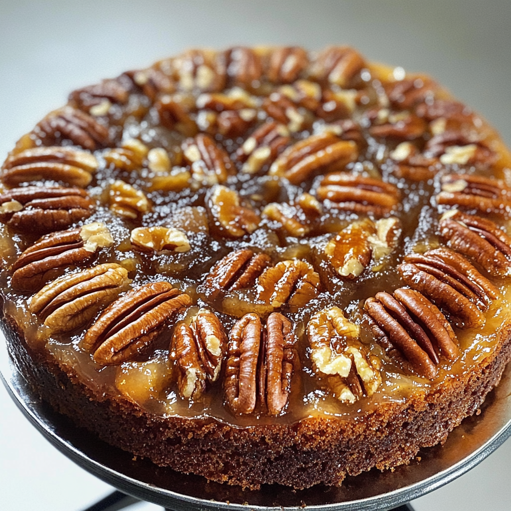 Easy Pecan Upside Down Cake: A Southern-Inspired Dessert Classic