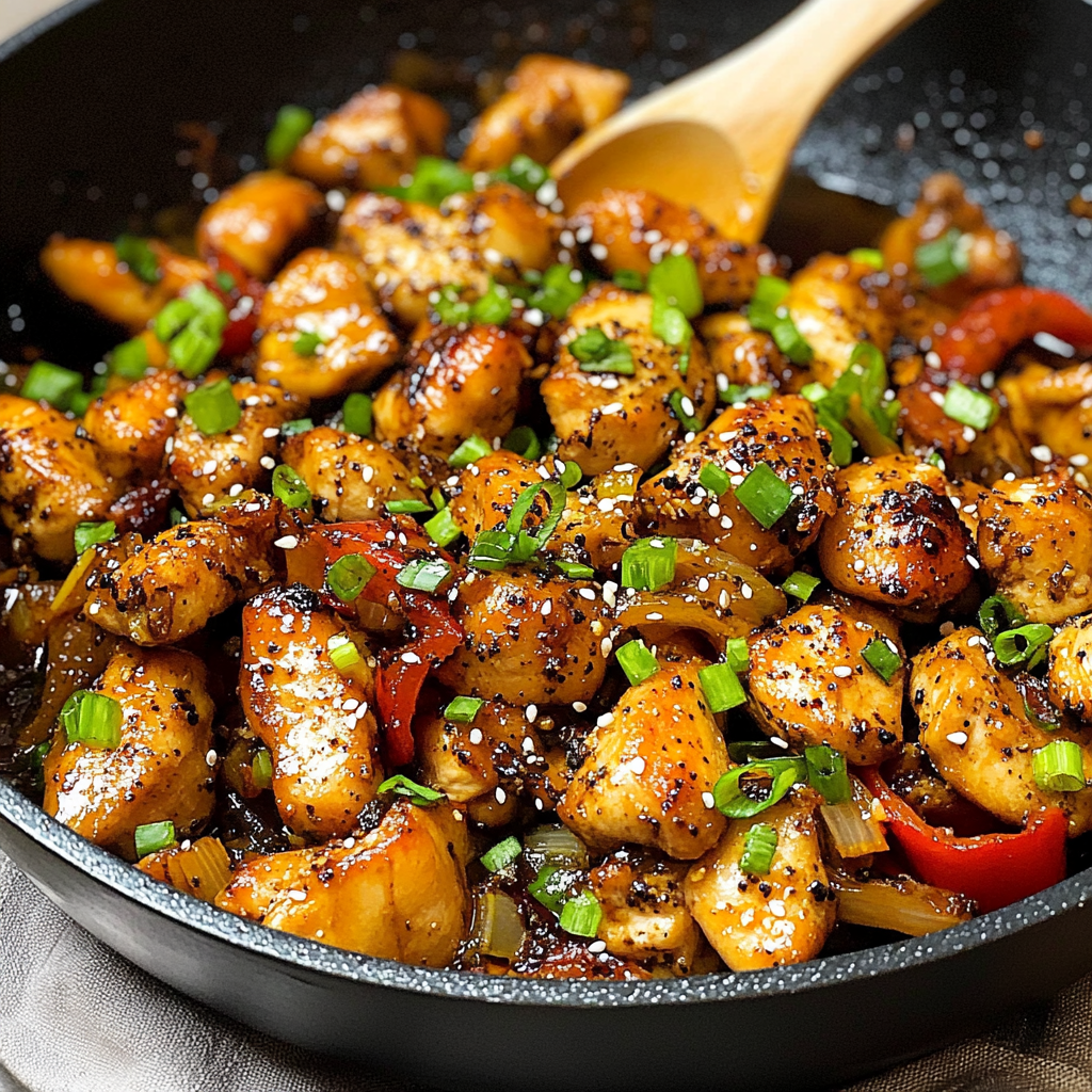 One-Pot Black Pepper Chicken: A Bold and Easy Asian-Inspired Dish