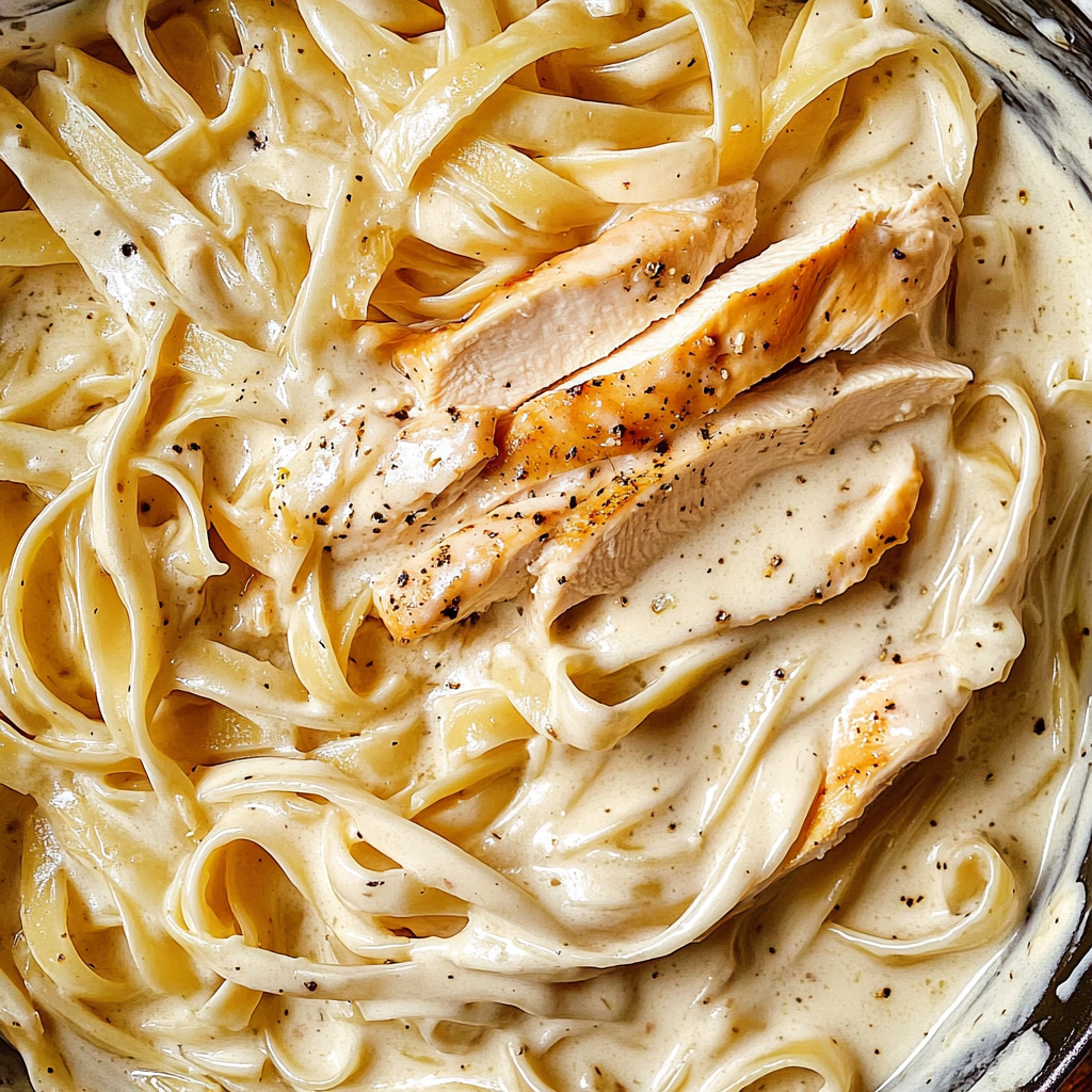 Chicken Fettuccine Alfredo