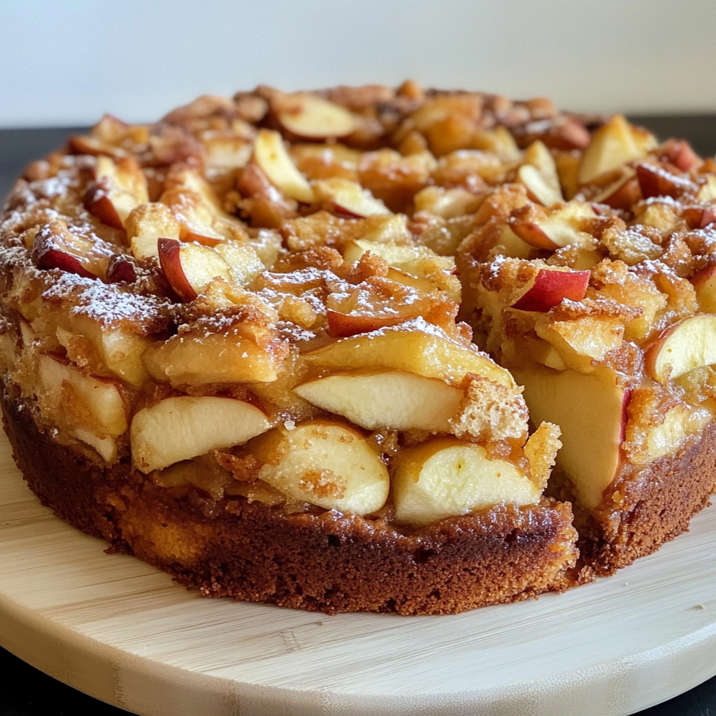 One Bowl Apple Cake
