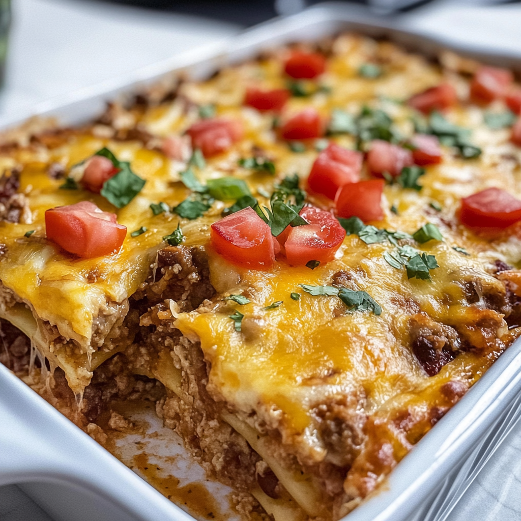 Easy Baked Burrito Casserole: A Family-Friendly Mexican-Inspired Dish