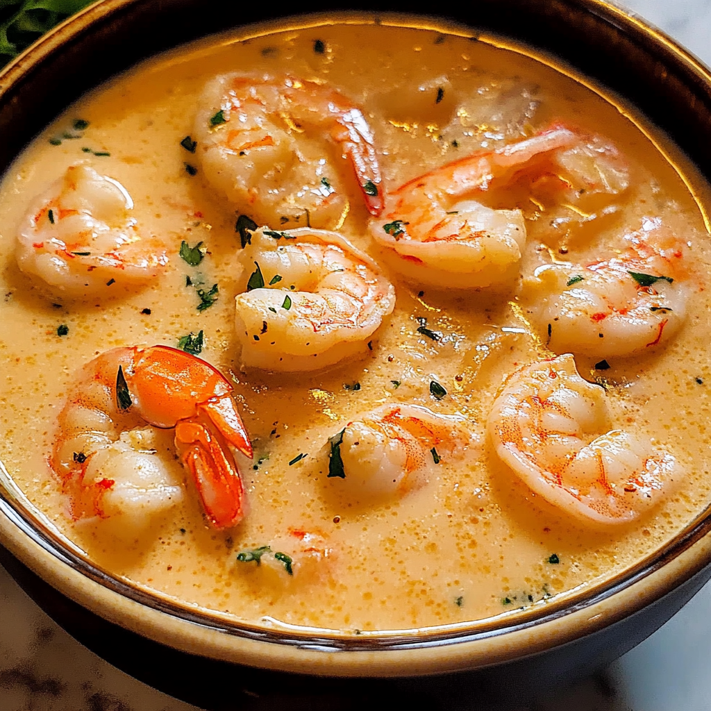 Creamy Shrimp Soup: A Comforting and Indulgent Seafood Delight