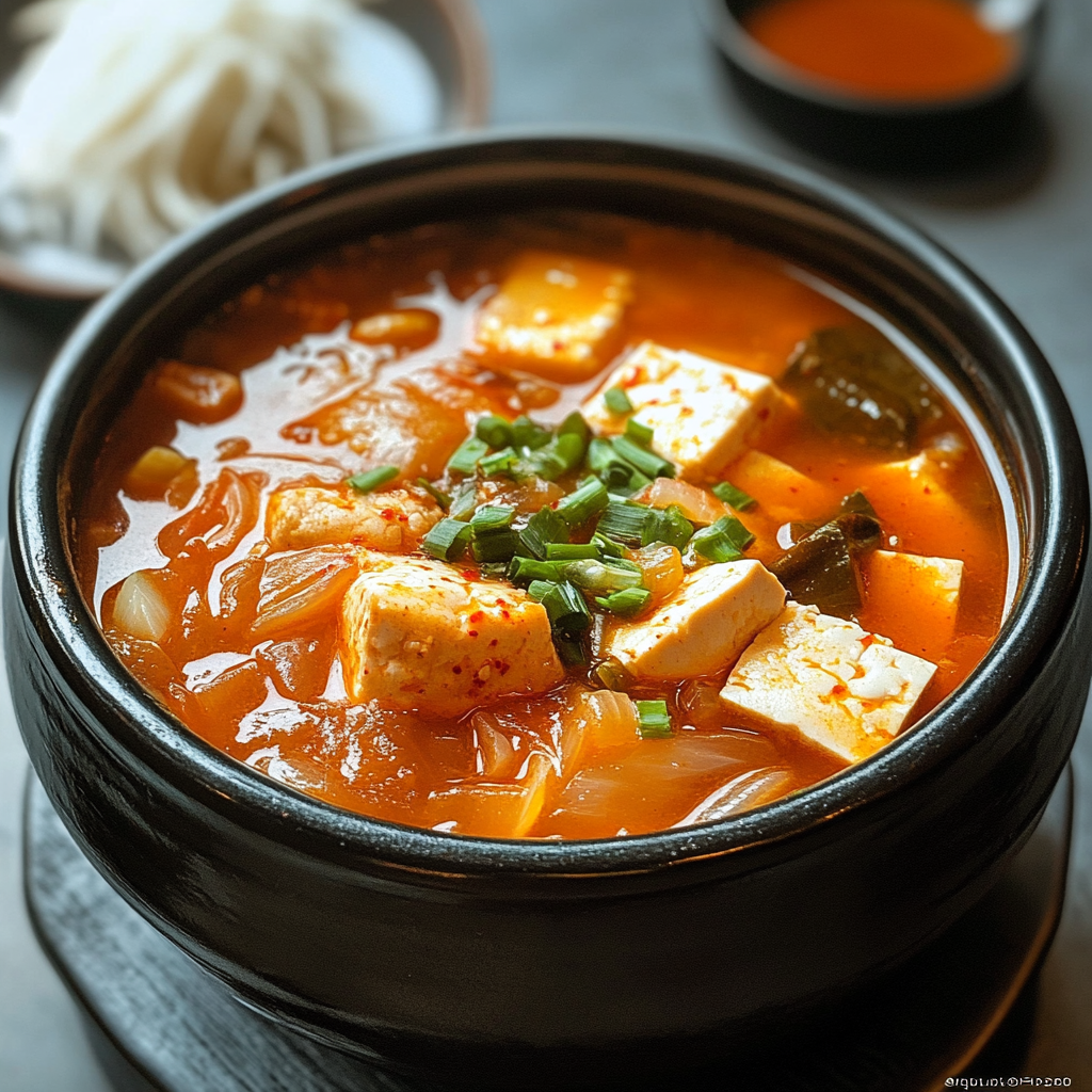 Soondubu Jjigae (Korean Soft Tofu Stew)