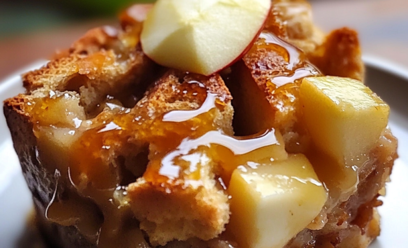 Cozy Apple Pie Bread Pudding: A Fall Comfort Classic