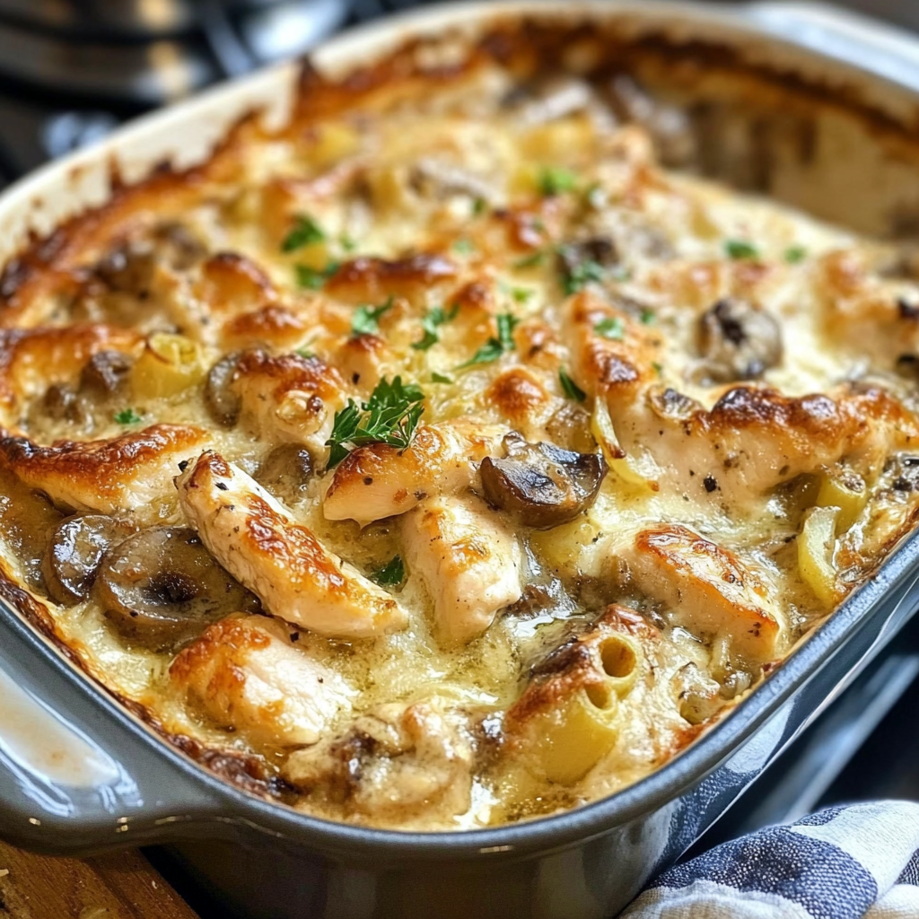 Chicken Marsala Casserole: A Comforting Twist on an Italian Classic