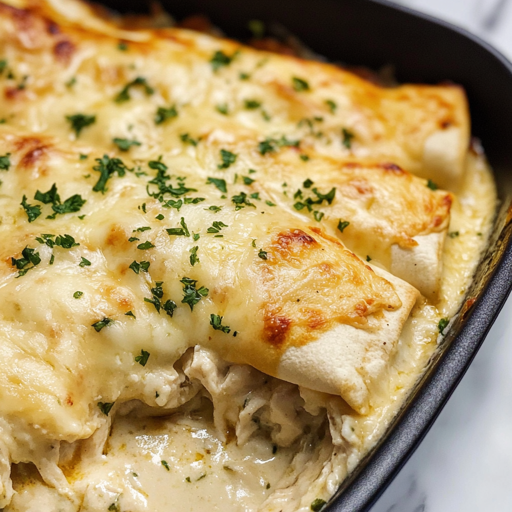 White Chicken Enchiladas: A Creamy Mexican-Inspired Favorite
