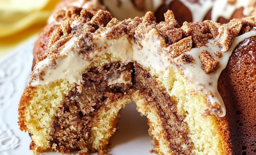 Cinnamon Bun Cake