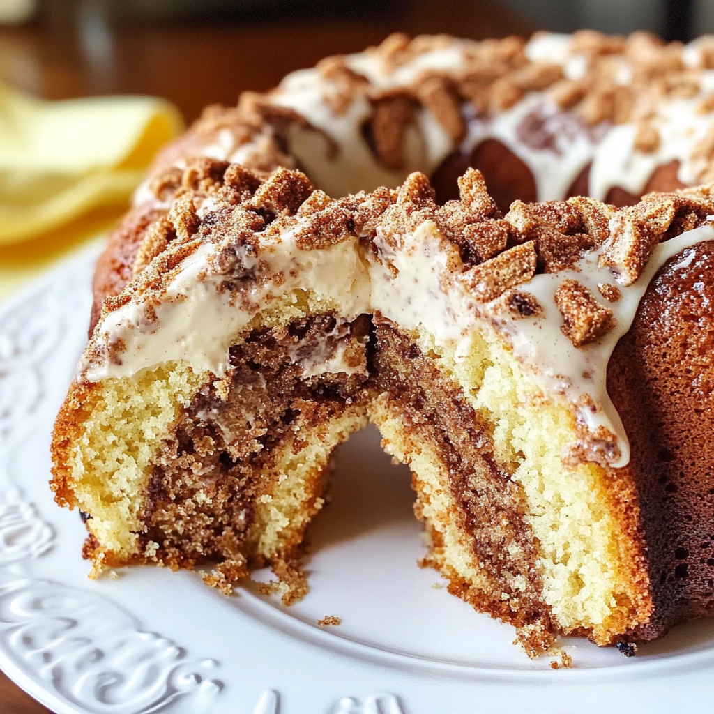 Cinnamon Bun Cake