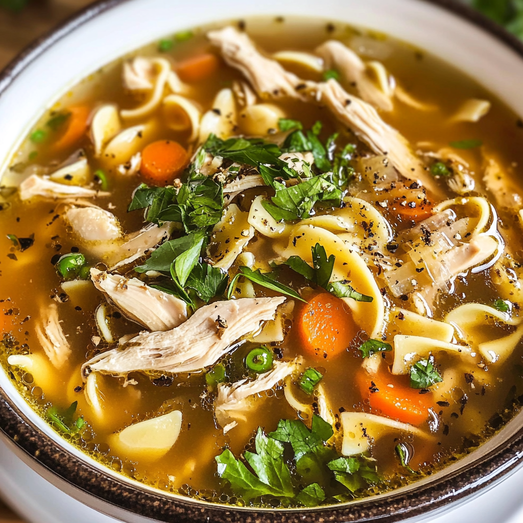 Rotisserie Chicken Noodle Soup: A Comforting and Convenient Meal