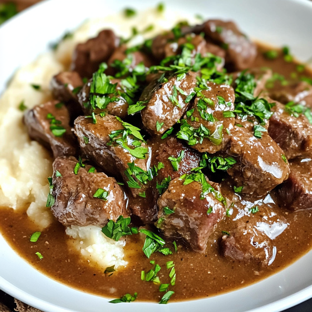 Slow Cooker Beef Tips: Tender, Melt-in-Your-Mouth Comfort