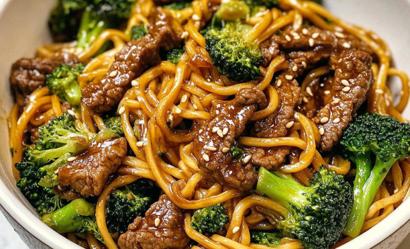 Tender Beef and Broccoli Lo Mein: A Takeout Favorite Made at Home