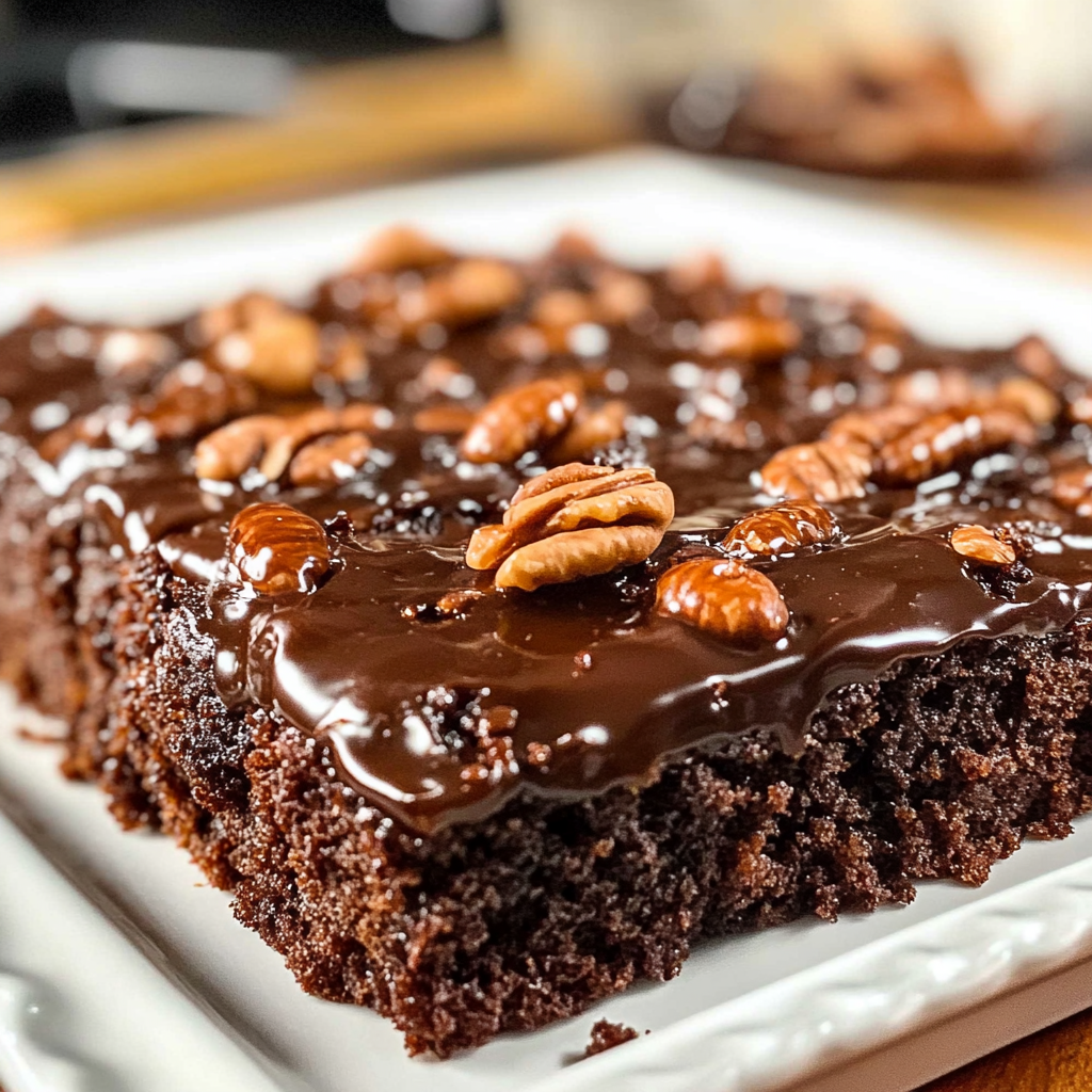Easy Texas Turtle Sheet Cake: A Decadent Dessert Crowd-Pleaser