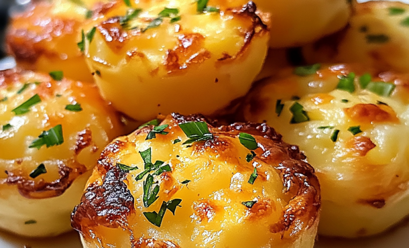 Cheesy Mashed Potato Puffs Recipe
