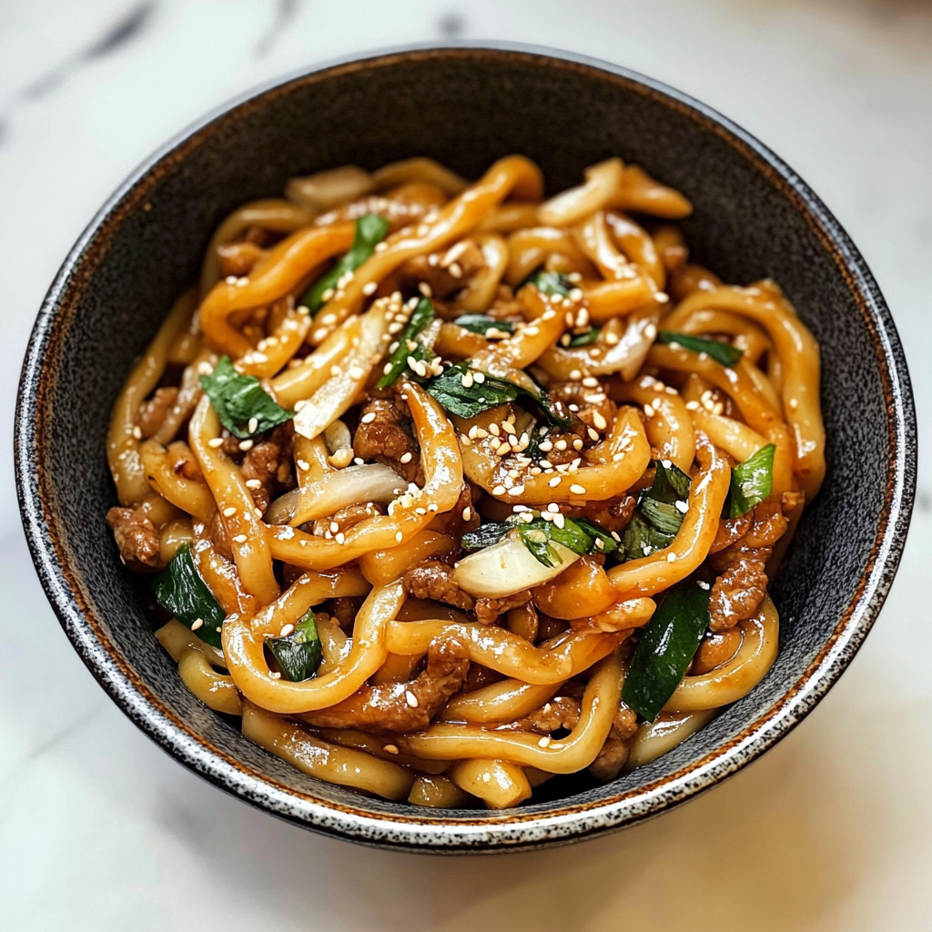 Easy Yaki Udon