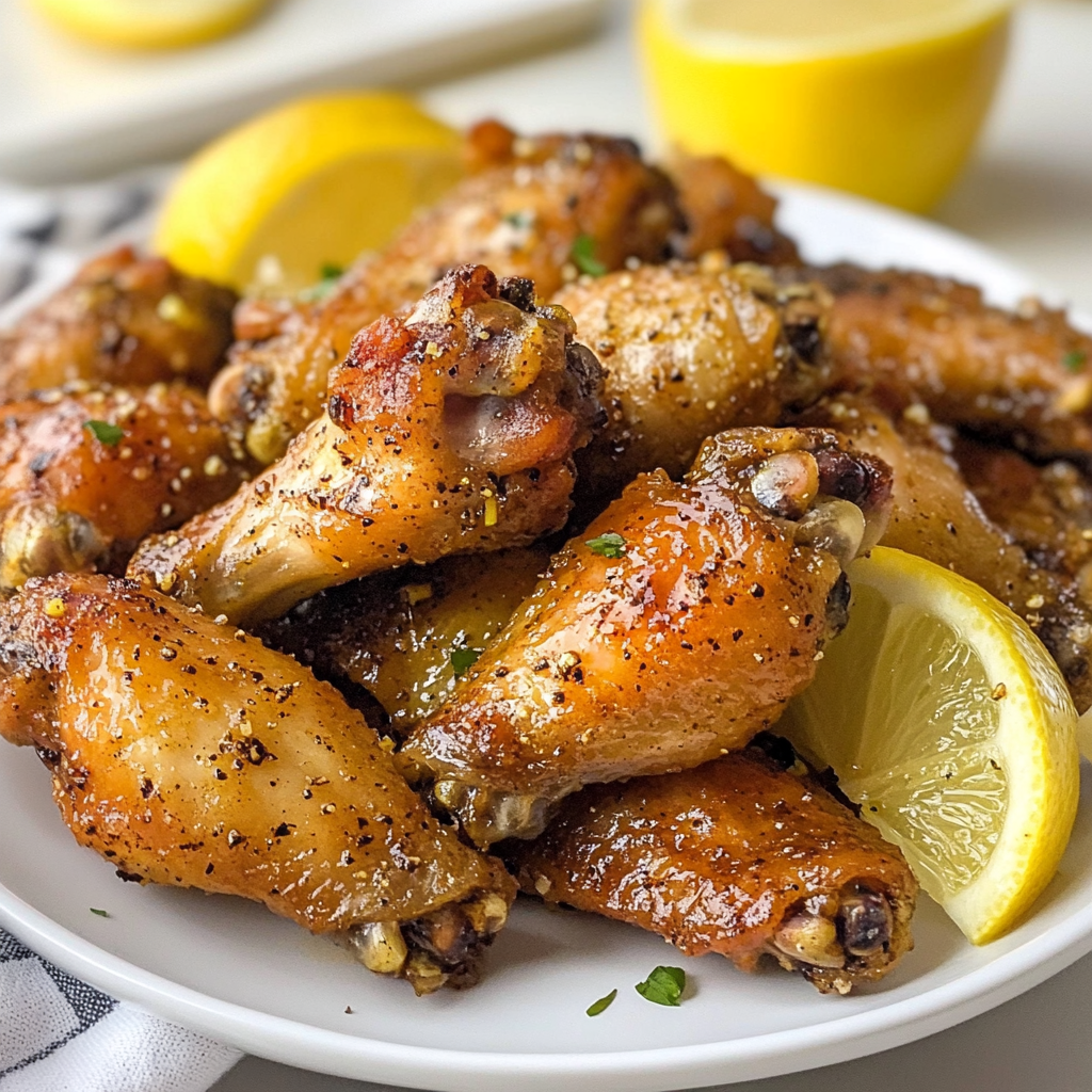 Lemon Pepper Wings with Honey: A Flavor Explosion