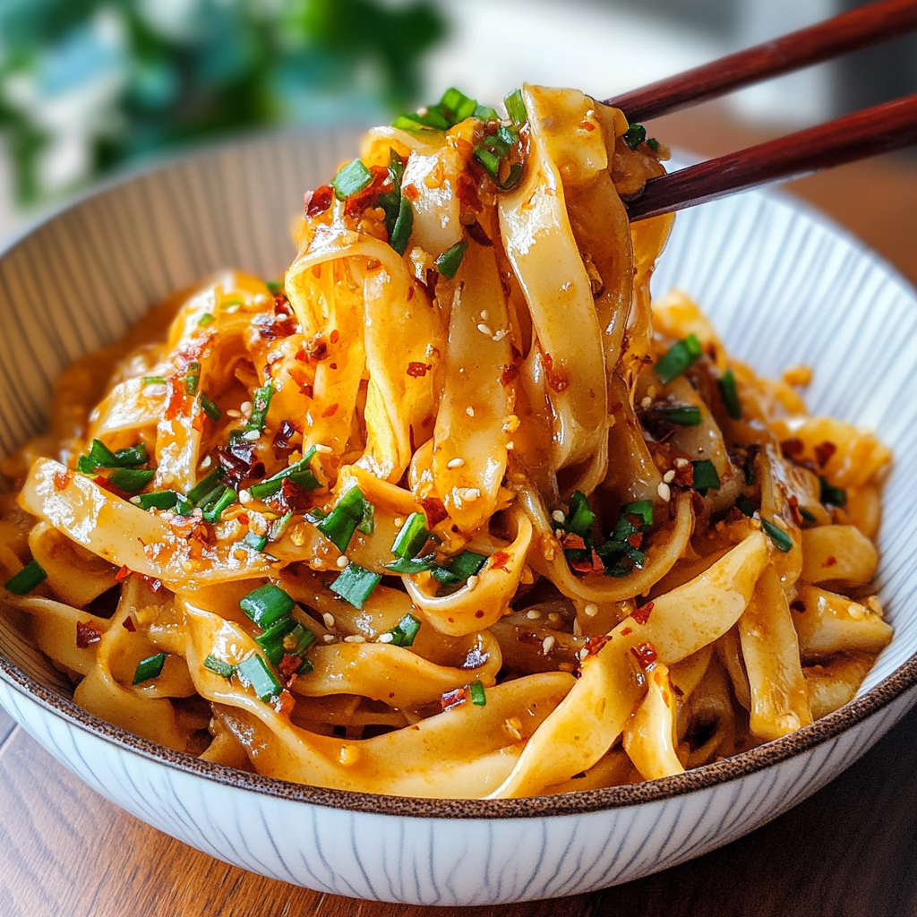 10-Minute Garlic Chili Oil Noodles
