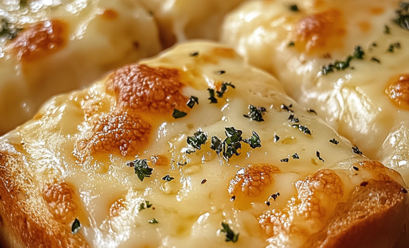 Quick and Easy Cheesy Garlic Bread
