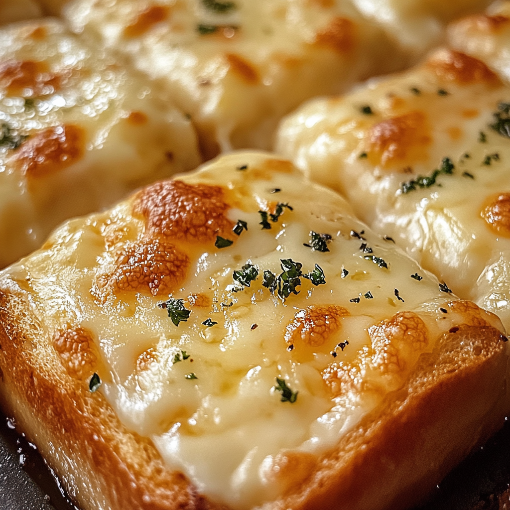 Quick and Easy Cheesy Garlic Bread