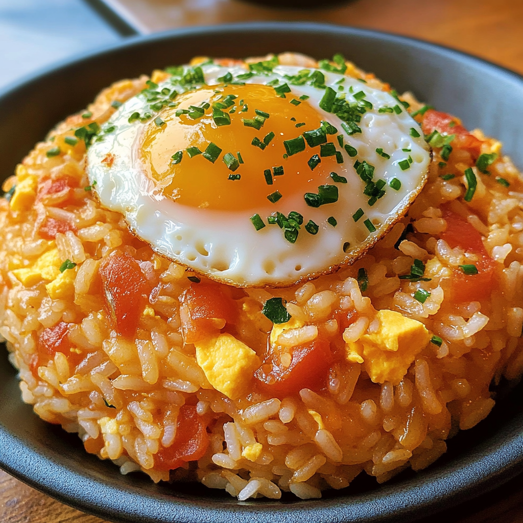 Comforting Tomato Egg Rice