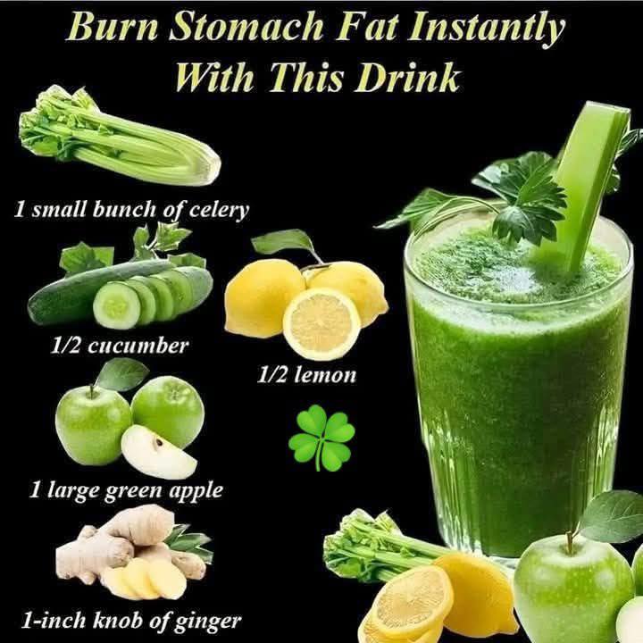Burn Stomach Fat Instantly with This Detox Drink!