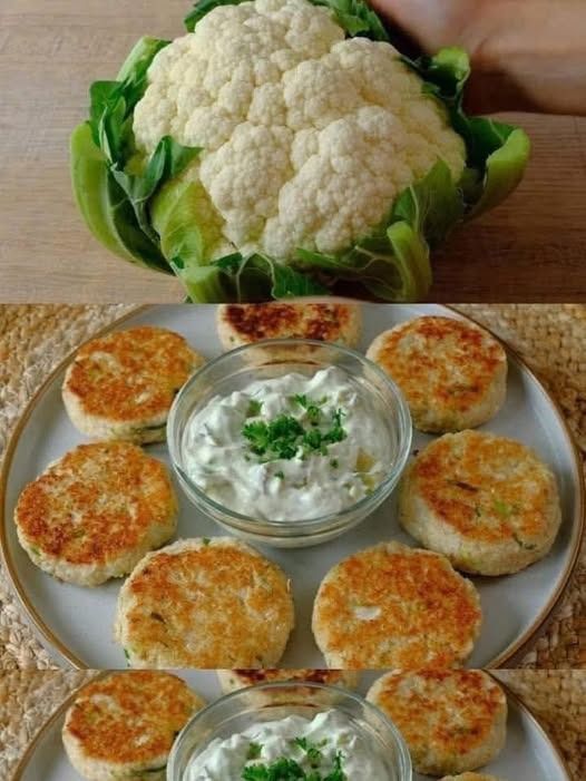 Crispy Cauliflower Fritters (Better Than Hash Browns!)