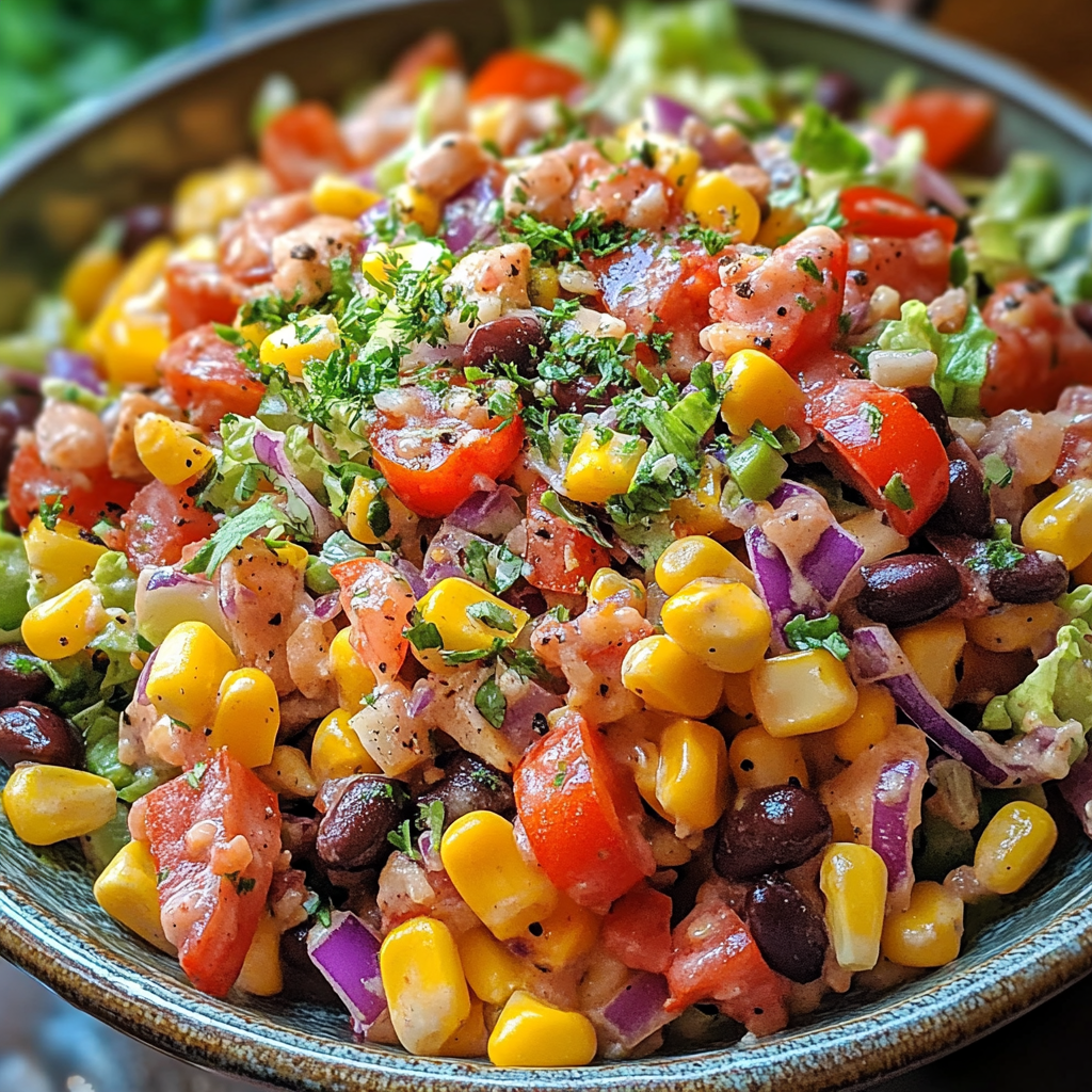 Homemade Cowboy Salad