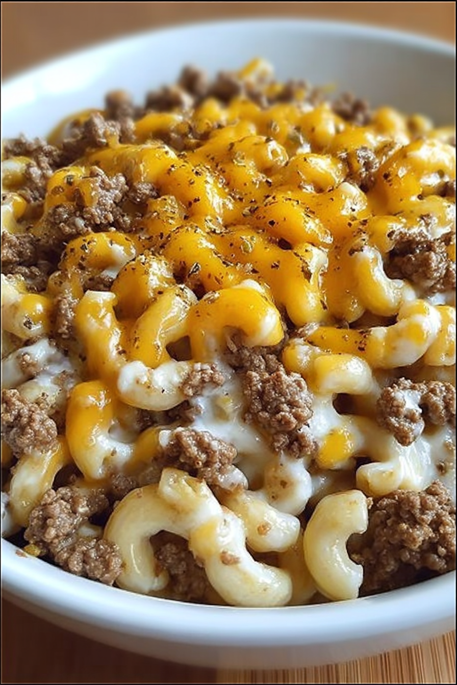 Tender Ranch Beef & Cheddar Macaroni Melt