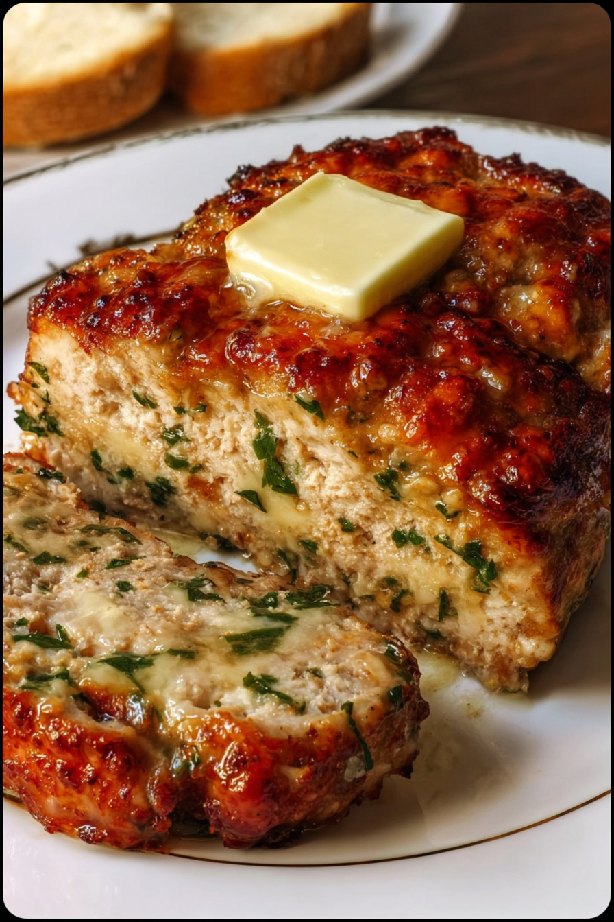 Hubby’s “Clean Plate” Chicken Meatloaf