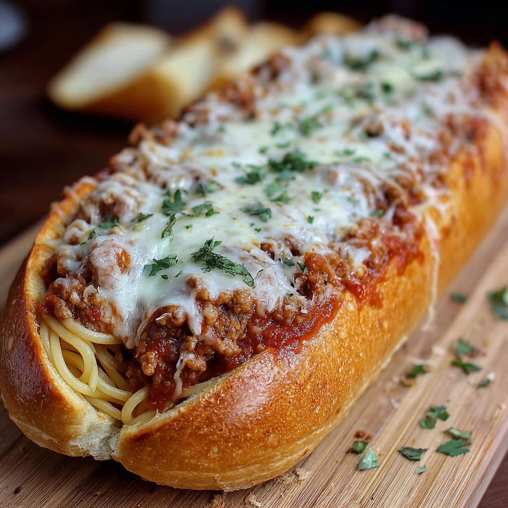 Cheesy Stuffed Italian Bread