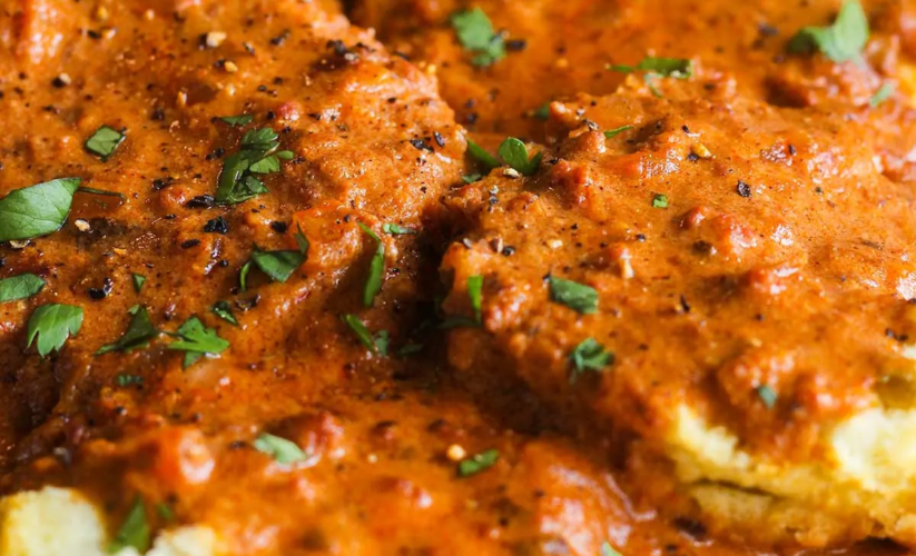 Biscuits and Chorizo Gravy