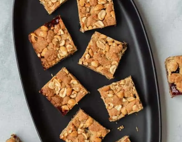 Peanut Butter and Jelly Bars