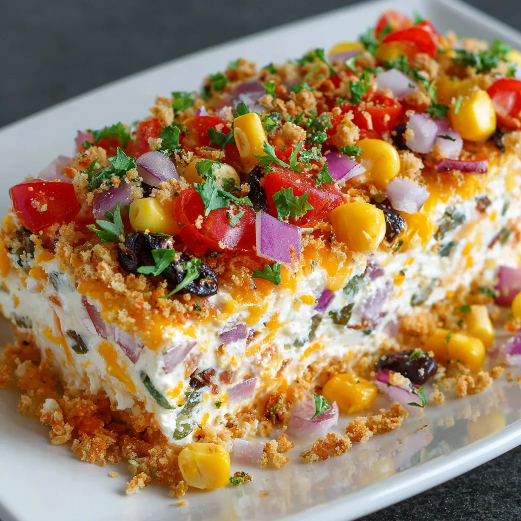 Cowboy Caviar Jalapeño Popper Cheese Log