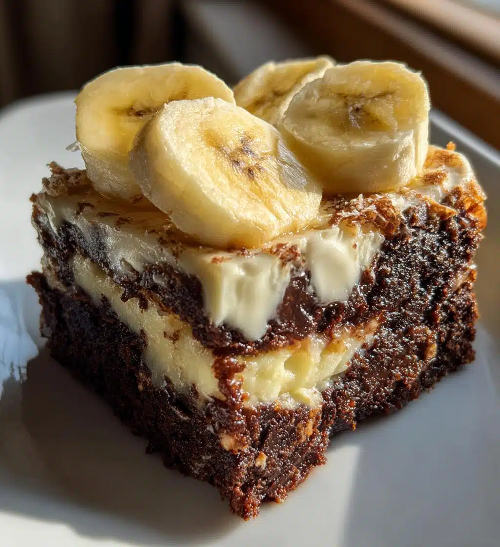 Banana Pudding Brownies