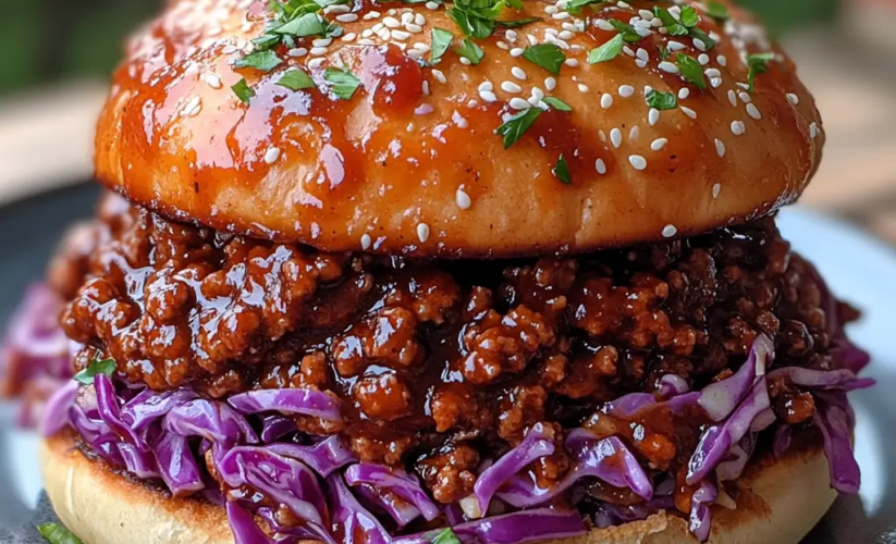 Sloppy Maple-BBQ Turkey Joes