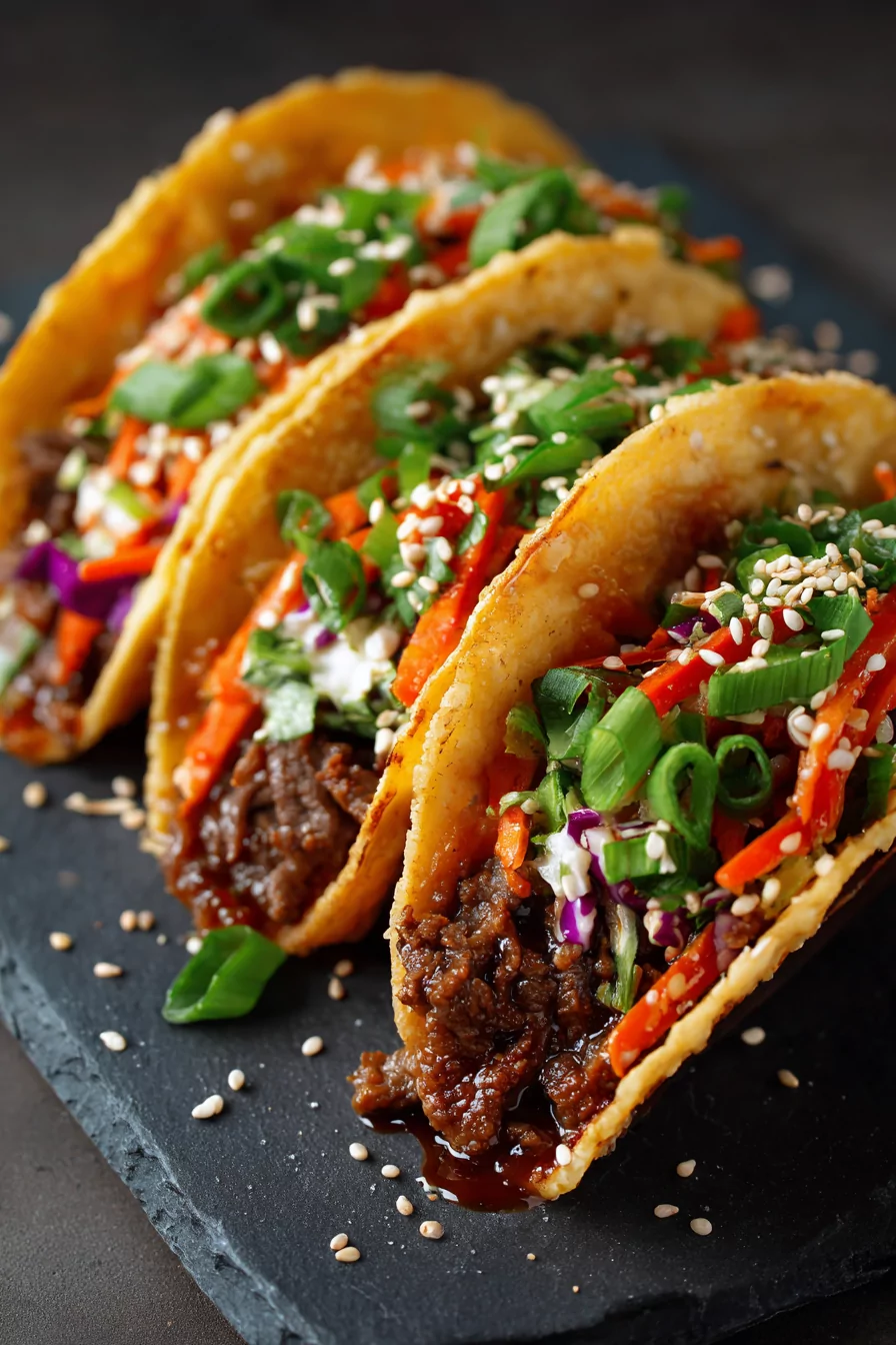 Korean Beef Tacos