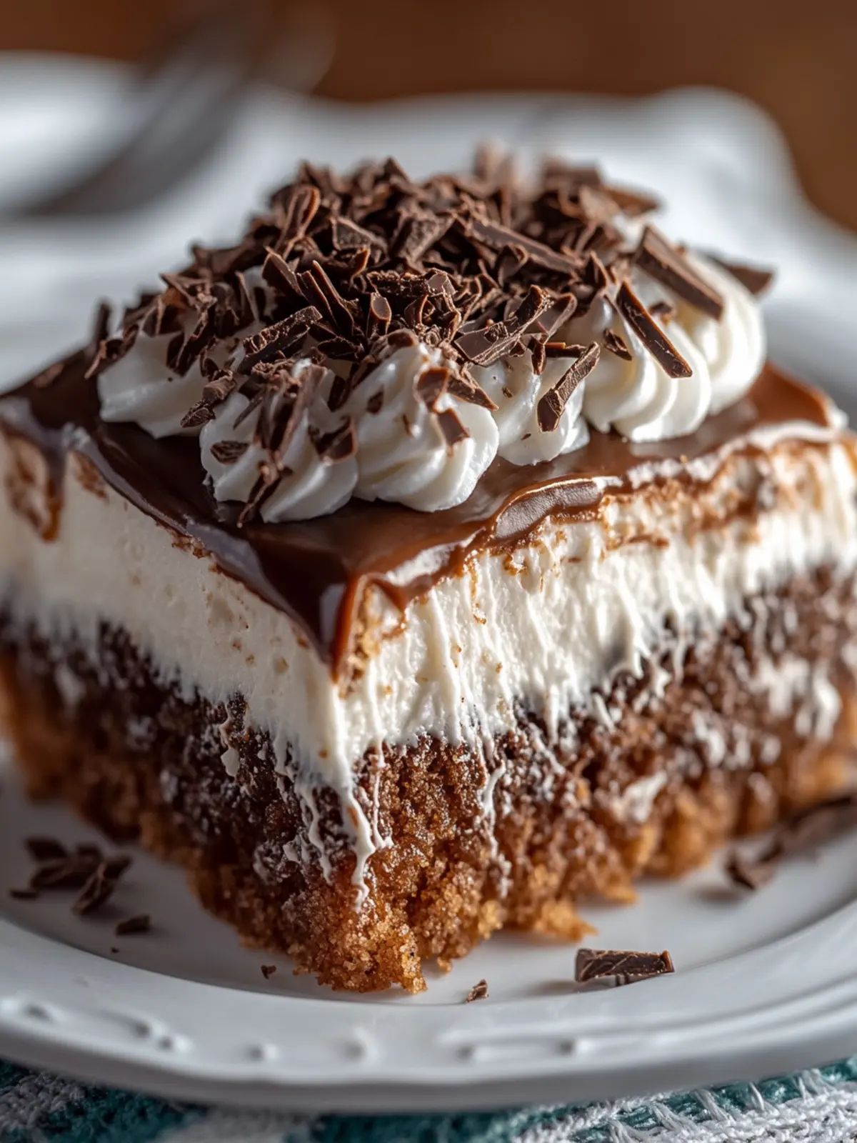 Irresistible German Chocolate Poke Cake