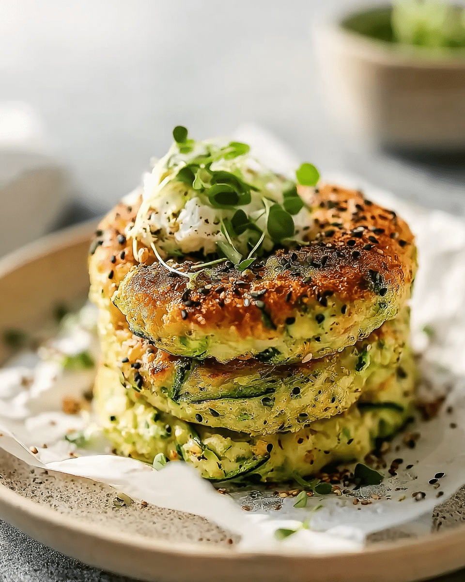 Zucchini Bagels (Low Carb, Keto)