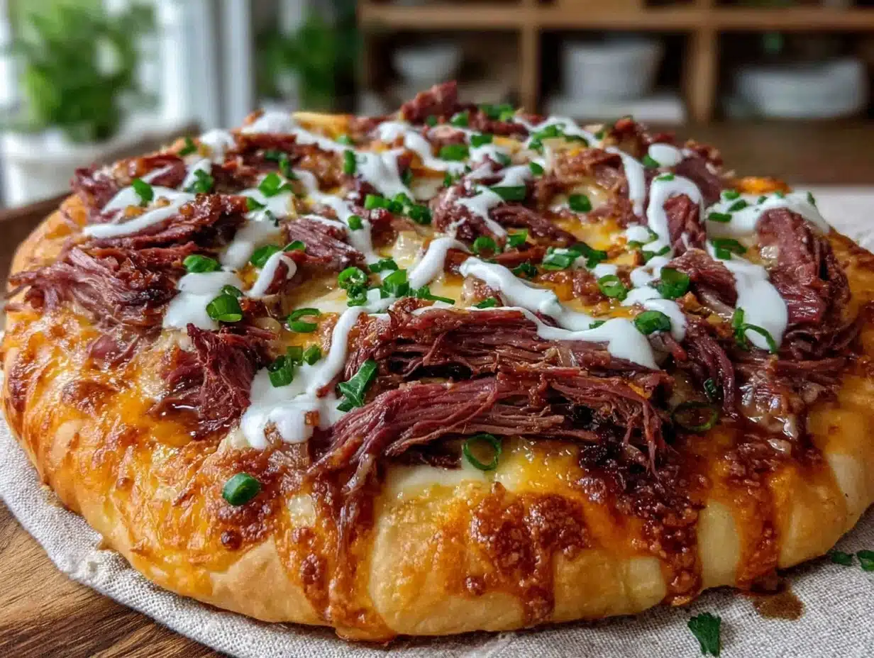 Corned Beef Pizza