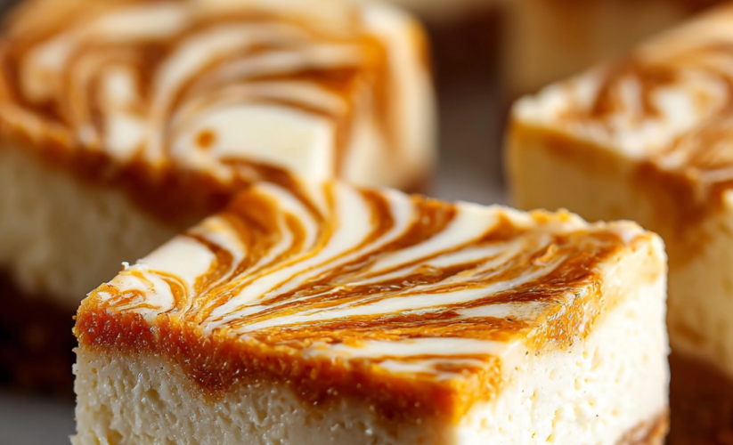 Sweet Potato Cheesecake Squares