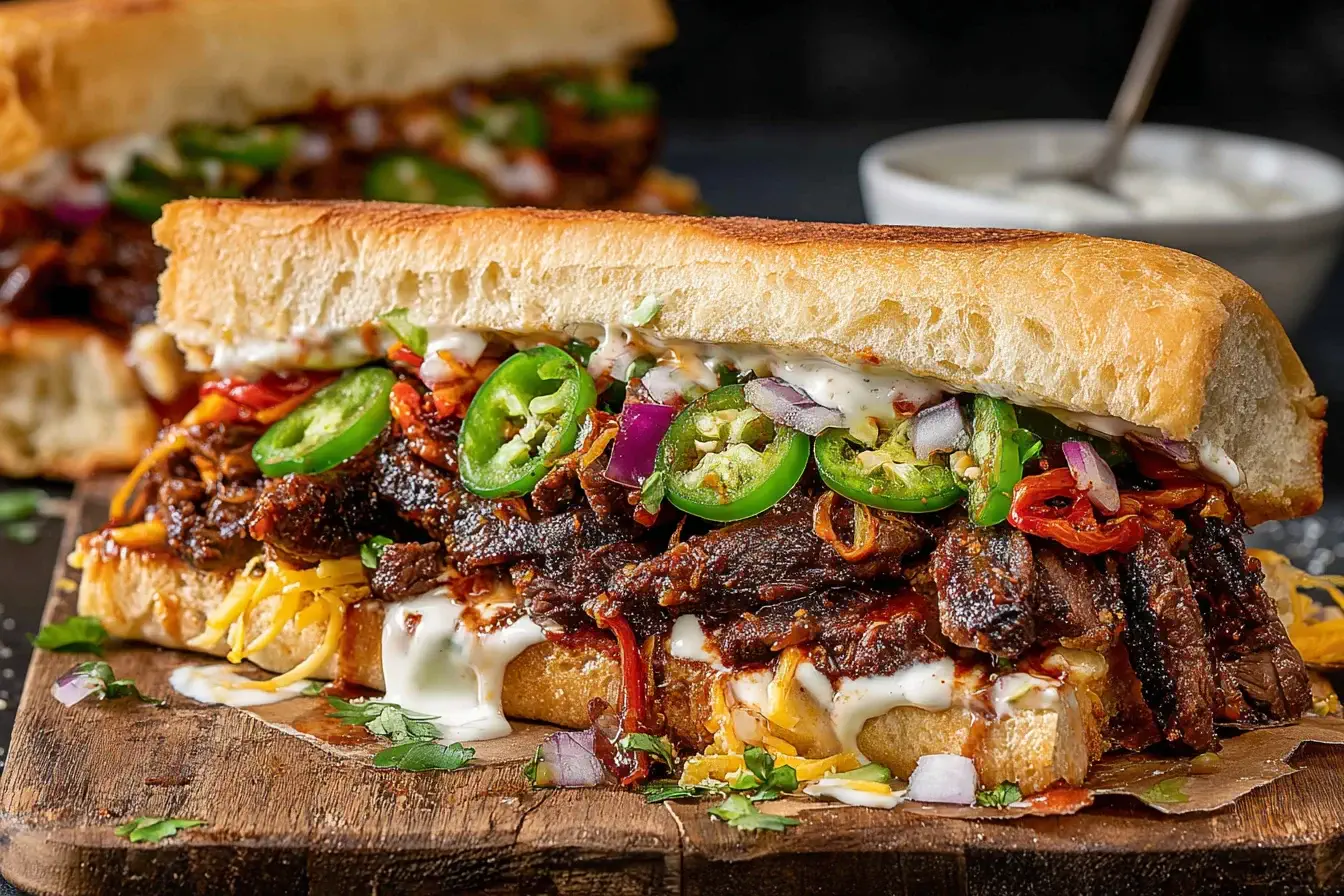 Korean Steak Sandwich